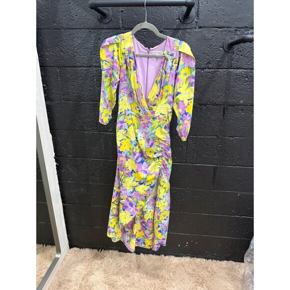 FOR LOVE & LEMONS CASSIA MIDI DRESS Size XS - Picture 6 of 6